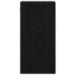 Casa si Gradina - Mobilier - Comode si corpuri - Corpuri bucatarie - Dulap suspendat cu raft Riga Stejar negru 20 x 29,5 x 60 cm - Infinity.ro