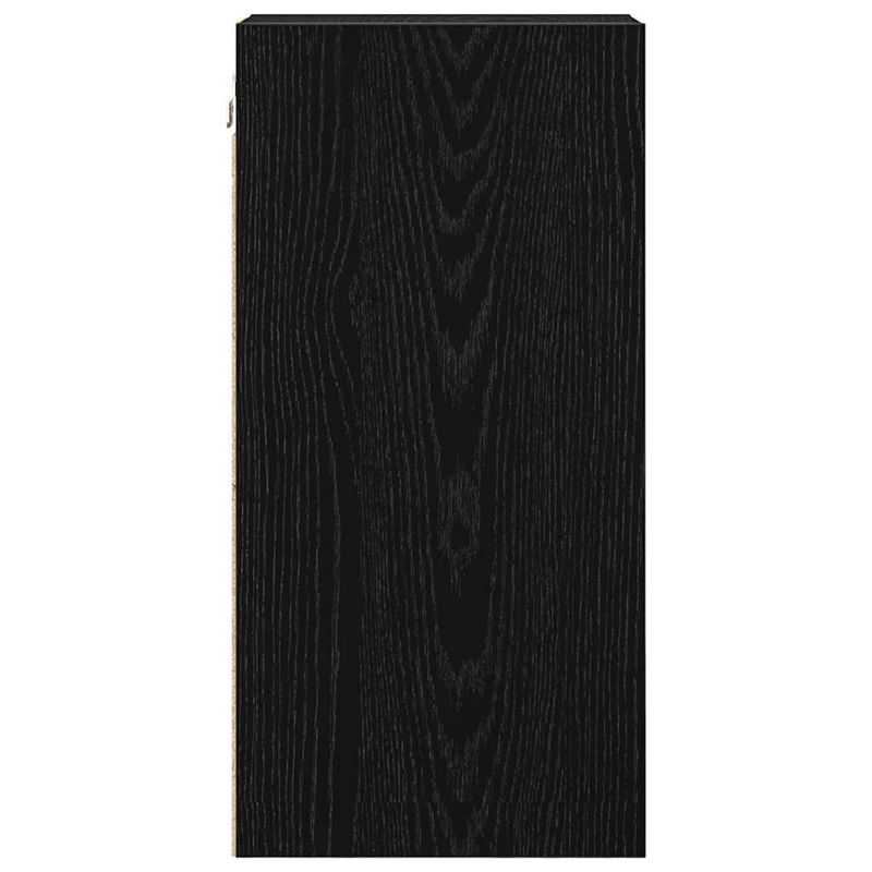 Casa si Gradina - Mobilier - Comode si corpuri - Corpuri bucatarie - Dulap suspendat cu raft Riga Stejar negru 20 x 29,5 x 60 cm - Infinity.ro