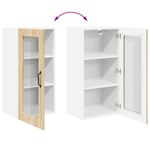 Casa si Gradina - Mobilier - Comode si corpuri - Corpuri bucatarie - Dulap suspendat de bucatarie Stejar Sonoma 40 x 31 x 80 cm - Infinity.ro