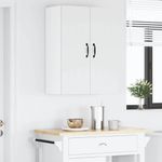 Casa si Gradina - Mobilier - Comode si corpuri - Corpuri bucatarie - Dulap suspendat de bucatarie cu raft Alb lucios 30 x 31 x 80 cm - Infinity.ro