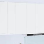 Casa si Gradina - Mobilier - Comode si corpuri - Corpuri bucatarie - Dulap suspendat cu raft Riga Alb 40 x 31 x 100 cm Lemn compozit - Infinity.ro