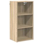 Casa si Gradina - Mobilier - Comode si corpuri - Corpuri bucatarie - Dulap suspendat cu raft Riga Stejar Sonoma 40 x 29,5 x 80 cm - Infinity.ro