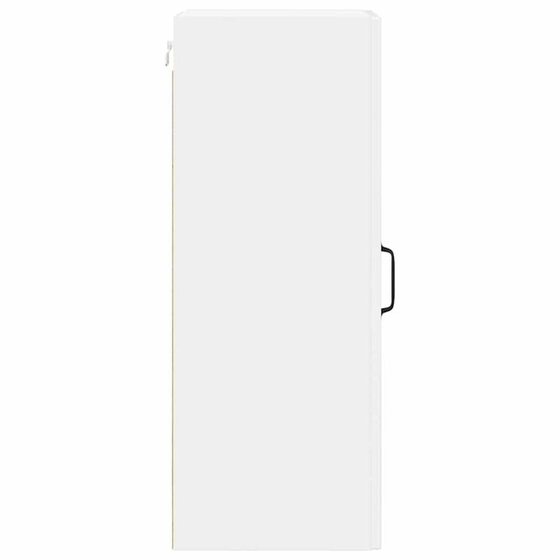 Casa si Gradina - Mobilier - Comode si corpuri - Corpuri bucatarie - Dulap suspendat de bucatarie cu raft Alb lucios 30 x 31 x 80 cm - Infinity.ro