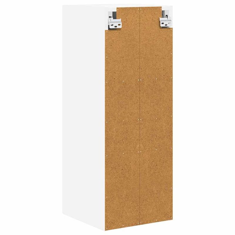 Casa si Gradina - Mobilier - Comode si corpuri - Corpuri bucatarie - Dulap suspendat de bucatarie cu raft Alb lucios 30 x 31 x 80 cm - Infinity.ro