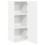 Casa si Gradina - Mobilier - Comode si corpuri - Corpuri bucatarie - Dulap suspendat cu raft Riga Alb 40 x 31 x 100 cm Lemn compozit - Infinity.ro