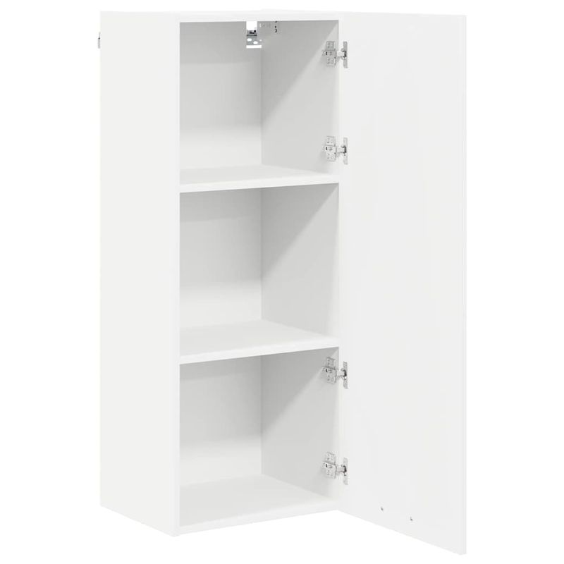 Casa si Gradina - Mobilier - Comode si corpuri - Corpuri bucatarie - Dulap suspendat cu raft Riga Alb 40 x 31 x 100 cm Lemn compozit - Infinity.ro