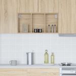 Casa si Gradina - Mobilier - Comode si corpuri - Corpuri bucatarie - Dulap suspendat cu raft Riga Stejar Sonoma 40 x 29,5 x 80 cm - Infinity.ro