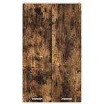 Casa si Gradina - Mobilier - Comode si corpuri - Corpuri bucatarie - Dulap suspendat cu raft Riga Stejar fumuriu 60 x 31 x 100 cm - Infinity.ro