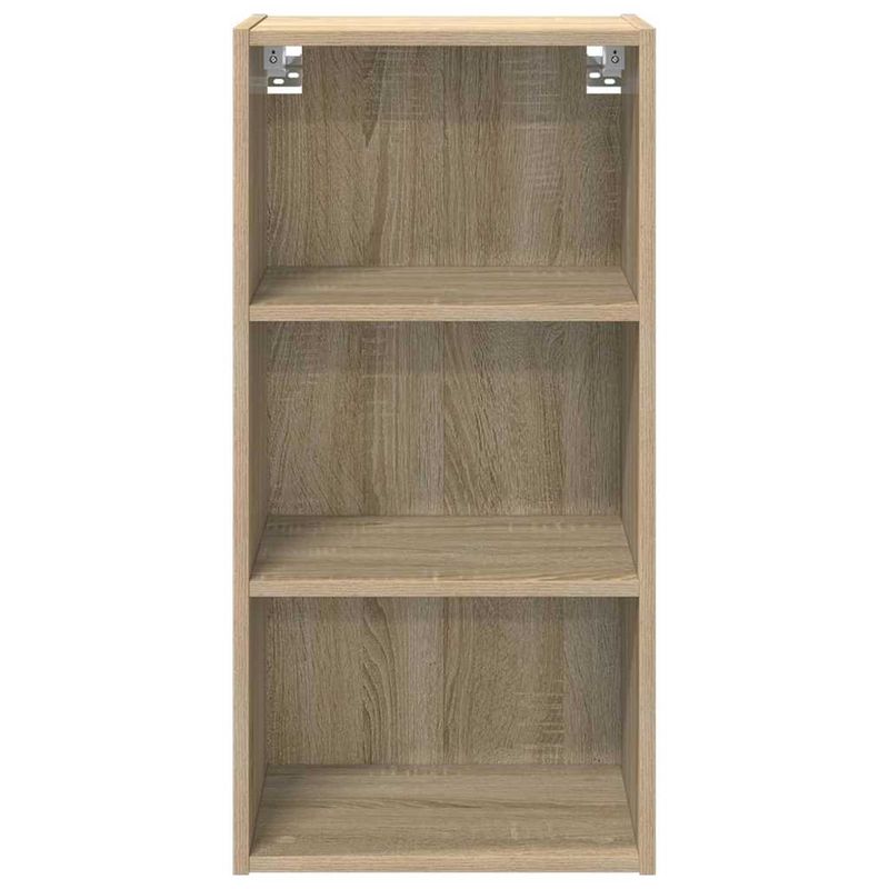 Casa si Gradina - Mobilier - Comode si corpuri - Corpuri bucatarie - Dulap suspendat cu raft Riga Stejar Sonoma 40 x 29,5 x 80 cm - Infinity.ro