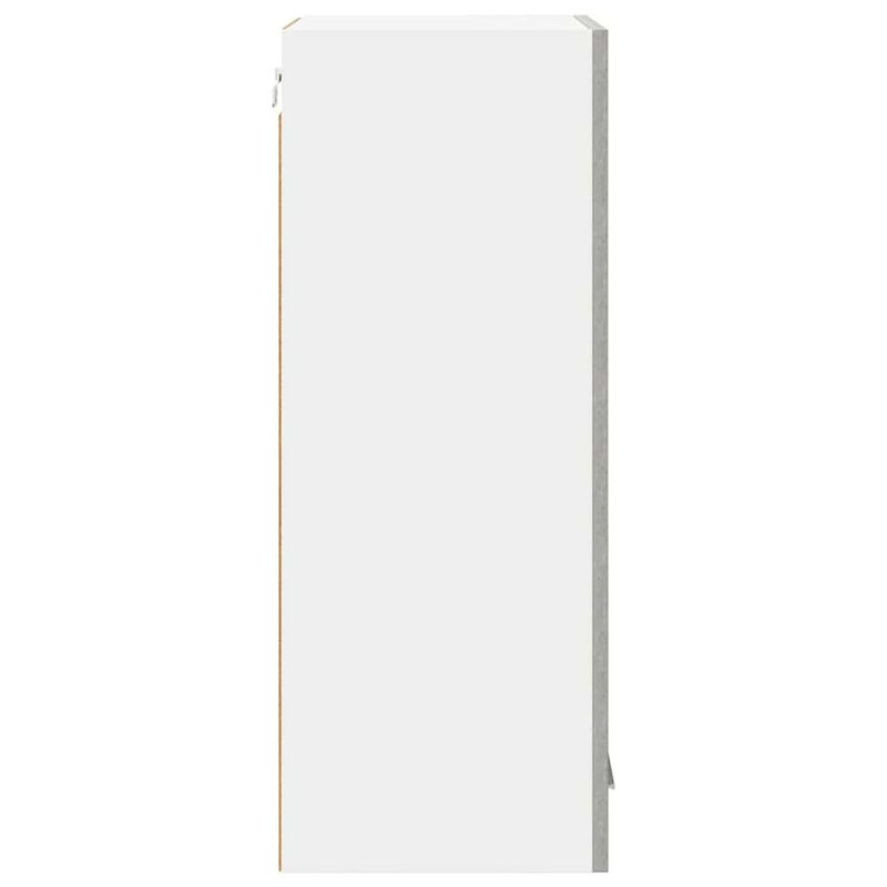 Casa si Gradina - Mobilier - Comode si corpuri - Corpuri bucatarie - Dulap suspendat cu raft Riga Gri din beton 40 x 31 x 80 cm - Infinity.ro