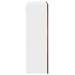 Casa si Gradina - Mobilier - Comode si corpuri - Corpuri bucatarie - Dulap suspendat cu raft Riga Stejar fumuriu 60 x 31 x 100 cm - Infinity.ro