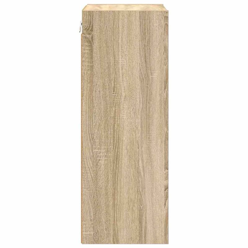 Casa si Gradina - Mobilier - Comode si corpuri - Corpuri bucatarie - Dulap suspendat cu raft Riga Stejar Sonoma 40 x 29,5 x 80 cm - Infinity.ro