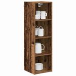 Casa si Gradina - Mobilier - Comode si corpuri - Corpuri bucatarie - Dulap suspendat cu raft Riga Lemn Vechi 30 x 29,5 x 100 cm - Infinity.ro