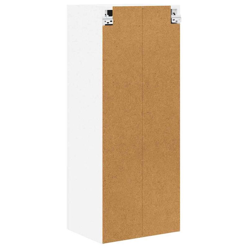 Casa si Gradina - Mobilier - Comode si corpuri - Corpuri bucatarie - Dulap suspendat cu raft Riga Alb 40 x 31 x 100 cm Lemn compozit - Infinity.ro