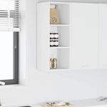 Casa si Gradina - Mobilier - Comode si corpuri - Corpuri bucatarie - Dulap suspendat Riga Alb 30 x 29,5 x 80 cm Lemn compozit - Infinity.ro