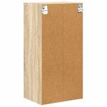 Casa si Gradina - Mobilier - Comode si corpuri - Corpuri bucatarie - Dulap suspendat cu raft Riga Stejar Sonoma 40 x 29,5 x 80 cm - Infinity.ro