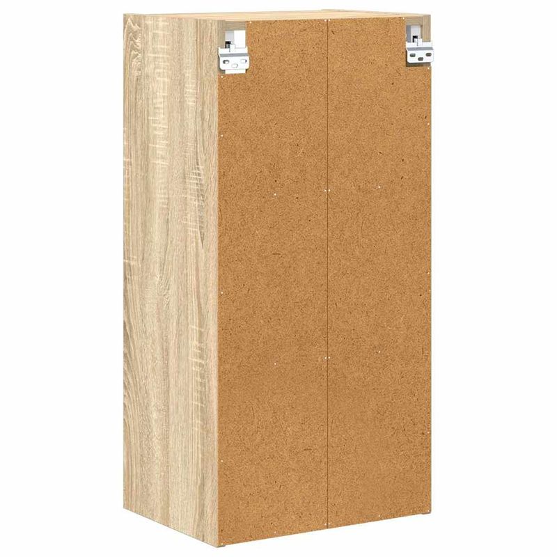 Casa si Gradina - Mobilier - Comode si corpuri - Corpuri bucatarie - Dulap suspendat cu raft Riga Stejar Sonoma 40 x 29,5 x 80 cm - Infinity.ro