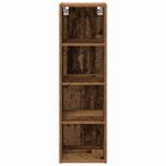 Casa si Gradina - Mobilier - Comode si corpuri - Corpuri bucatarie - Dulap suspendat cu raft Riga Lemn Vechi 30 x 29,5 x 100 cm - Infinity.ro