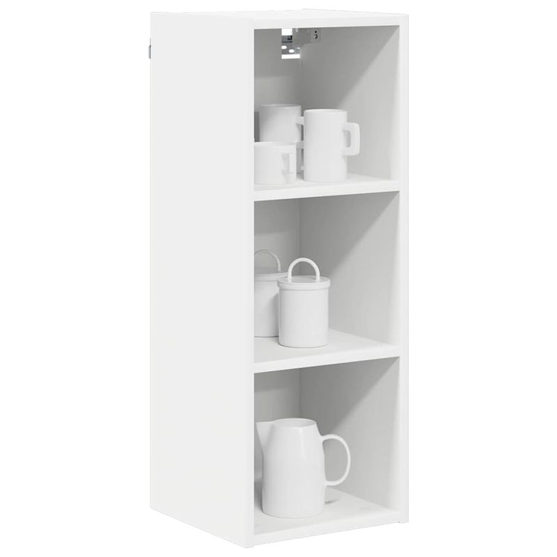 Casa si Gradina - Mobilier - Comode si corpuri - Corpuri bucatarie - Dulap suspendat Riga Alb 30 x 29,5 x 80 cm Lemn compozit - Infinity.ro