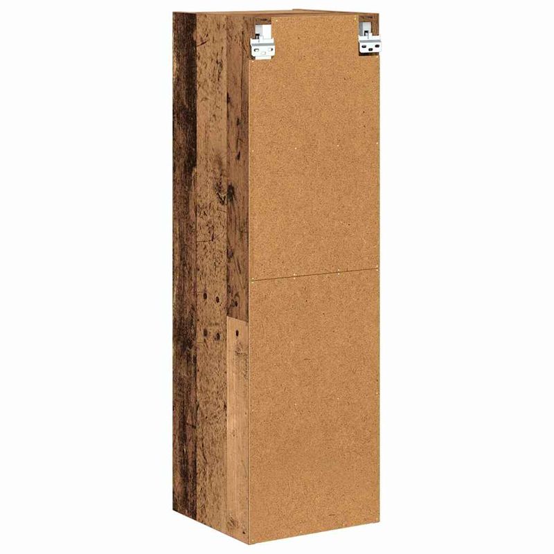 Casa si Gradina - Mobilier - Comode si corpuri - Corpuri bucatarie - Dulap suspendat cu raft Riga Lemn Vechi 30 x 29,5 x 100 cm - Infinity.ro