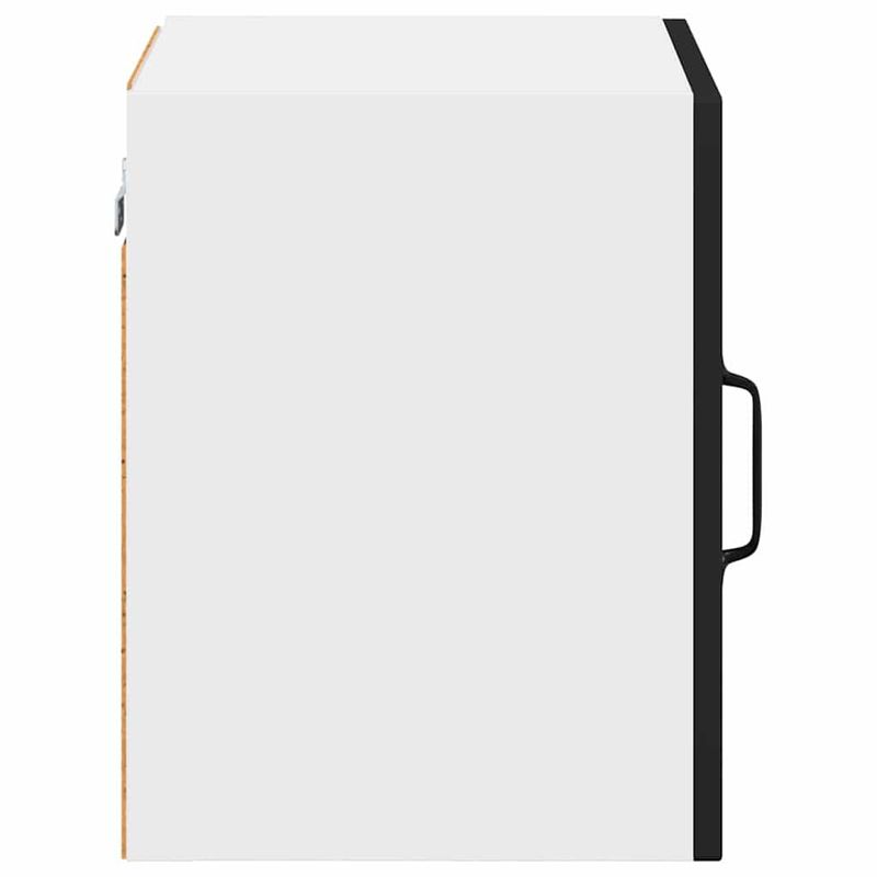 Casa si Gradina - Mobilier - Comode si corpuri - Corpuri bucatarie - Dulap suspendat de bucatarie cu usa 2 pcs Negru 40 x 31 x 40 cm - Infinity.ro