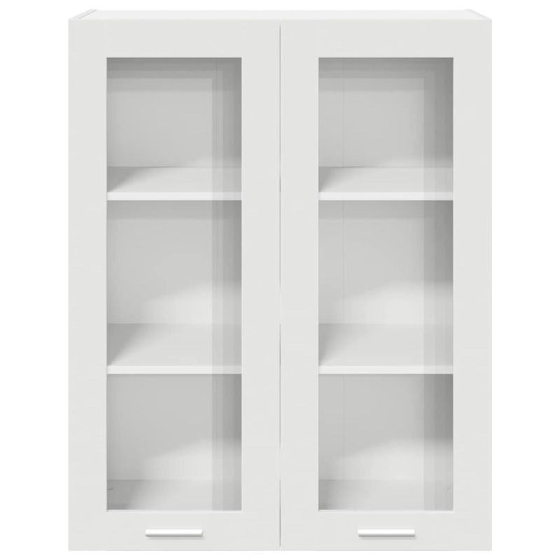 Casa si Gradina - Mobilier - Comode si corpuri - Corpuri bucatarie - Dulap suspendat cu raft Riga Alb 80 x 31 x 100 cm Lemn compozit - Infinity.ro