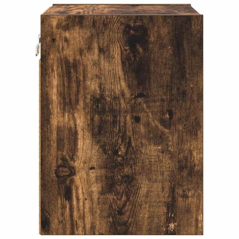 Casa si Gradina - Mobilier - Comode si corpuri - Corpuri bucatarie - Dulap suspendat cu raft Riga Stejar fumuriu 30 x 29,5 x 40 cm - Infinity.ro