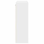 Casa si Gradina - Mobilier - Comode si corpuri - Corpuri bucatarie - Dulap suspendat cu raft Riga Alb 80 x 31 x 100 cm Lemn compozit - Infinity.ro