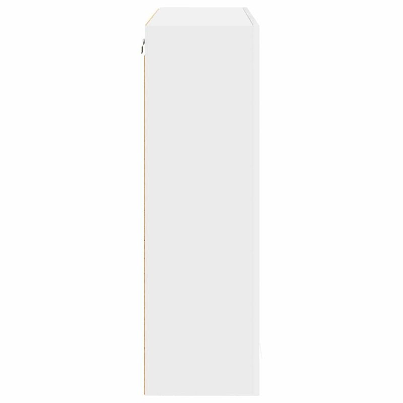 Casa si Gradina - Mobilier - Comode si corpuri - Corpuri bucatarie - Dulap suspendat cu raft Riga Alb 80 x 31 x 100 cm Lemn compozit - Infinity.ro