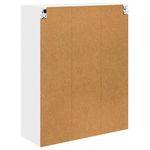Casa si Gradina - Mobilier - Comode si corpuri - Corpuri bucatarie - Dulap suspendat cu raft Riga Alb 80 x 31 x 100 cm Lemn compozit - Infinity.ro