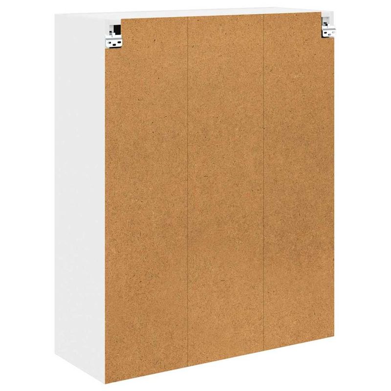 Casa si Gradina - Mobilier - Comode si corpuri - Corpuri bucatarie - Dulap suspendat cu raft Riga Alb 80 x 31 x 100 cm Lemn compozit - Infinity.ro