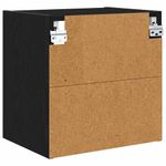 Casa si Gradina - Mobilier - Comode si corpuri - Corpuri bucatarie - Dulap suspendat cu raft Riga Stejar Negru 40 x 29,5 x 40 cm - Infinity.ro