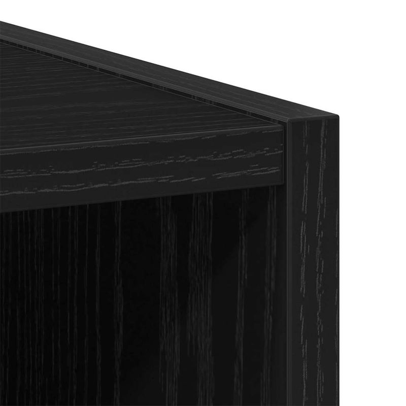 Casa si Gradina - Mobilier - Comode si corpuri - Corpuri bucatarie - Dulap suspendat cu raft Riga Stejar Negru 40 x 29,5 x 40 cm - Infinity.ro