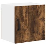 Casa si Gradina - Mobilier - Comode si corpuri - Corpuri bucatarie - Dulap suspendat de bucatarie cu raft 2 pcs Stejar fumuriu - Infinity.ro