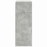 Casa si Gradina - Mobilier - Comode si corpuri - Corpuri bucatarie - Dulap suspendat cu raft Riga Gri din beton 30 x 29,5 x 80 cm - Infinity.ro