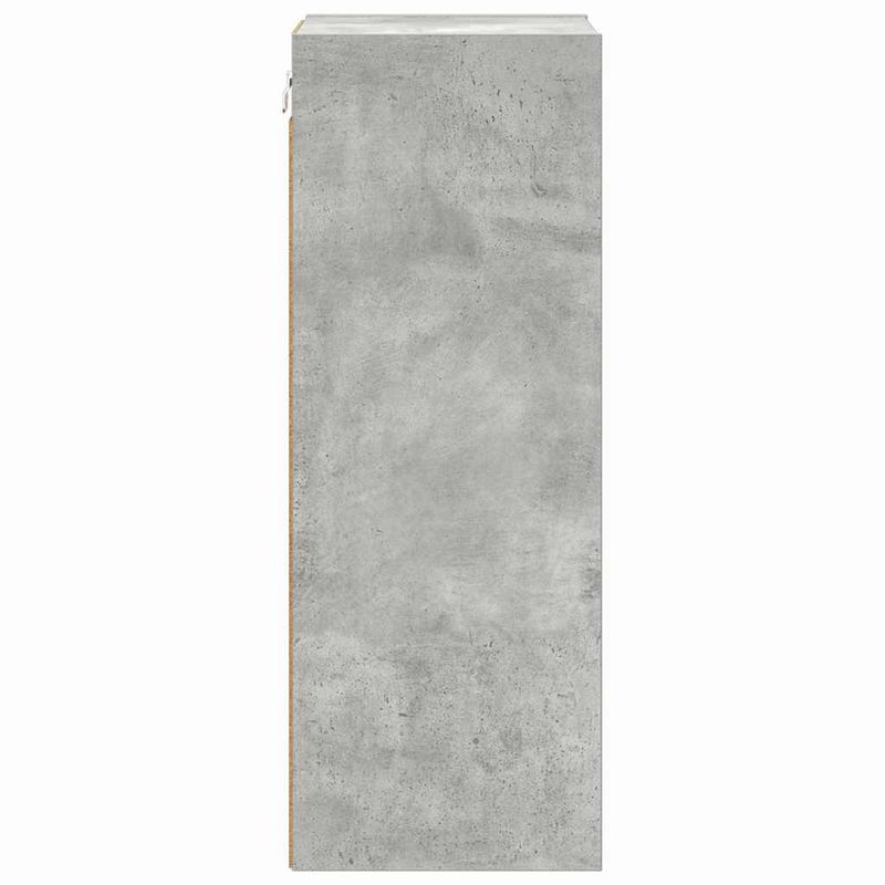 Casa si Gradina - Mobilier - Comode si corpuri - Corpuri bucatarie - Dulap suspendat cu raft Riga Gri din beton 30 x 29,5 x 80 cm - Infinity.ro