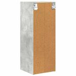 Casa si Gradina - Mobilier - Comode si corpuri - Corpuri bucatarie - Dulap suspendat cu raft Riga Gri din beton 30 x 29,5 x 80 cm - Infinity.ro