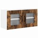 Casa si Gradina - Mobilier - Comode si corpuri - Corpuri bucatarie - Dulap suspendat de bucatarie Stejar fumuriu 80 x 31 x 40 cm - Infinity.ro