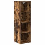 Casa si Gradina - Mobilier - Comode si corpuri - Corpuri bucatarie - Dulap suspendat cu raft Riga Stejar fumuriu 30 x 29,5 x 100 cm - Infinity.ro