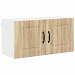 Casa si Gradina - Mobilier - Comode si corpuri - Corpuri bucatarie - Dulap suspendat de bucatarie Stejar Sonoma 80 x 31 x 40 cm - Infinity.ro