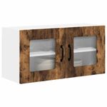 Casa si Gradina - Mobilier - Comode si corpuri - Corpuri bucatarie - Dulap suspendat de bucatarie Stejar fumuriu 80 x 31 x 40 cm - Infinity.ro