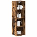 Casa si Gradina - Mobilier - Comode si corpuri - Corpuri bucatarie - Dulap suspendat cu raft Riga Stejar fumuriu 30 x 29,5 x 100 cm - Infinity.ro