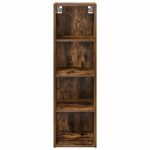 Casa si Gradina - Mobilier - Comode si corpuri - Corpuri bucatarie - Dulap suspendat cu raft Riga Stejar fumuriu 30 x 29,5 x 100 cm - Infinity.ro