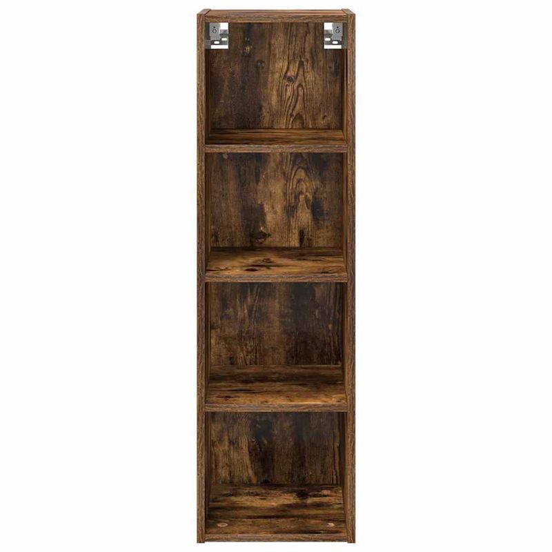 Casa si Gradina - Mobilier - Comode si corpuri - Corpuri bucatarie - Dulap suspendat cu raft Riga Stejar fumuriu 30 x 29,5 x 100 cm - Infinity.ro
