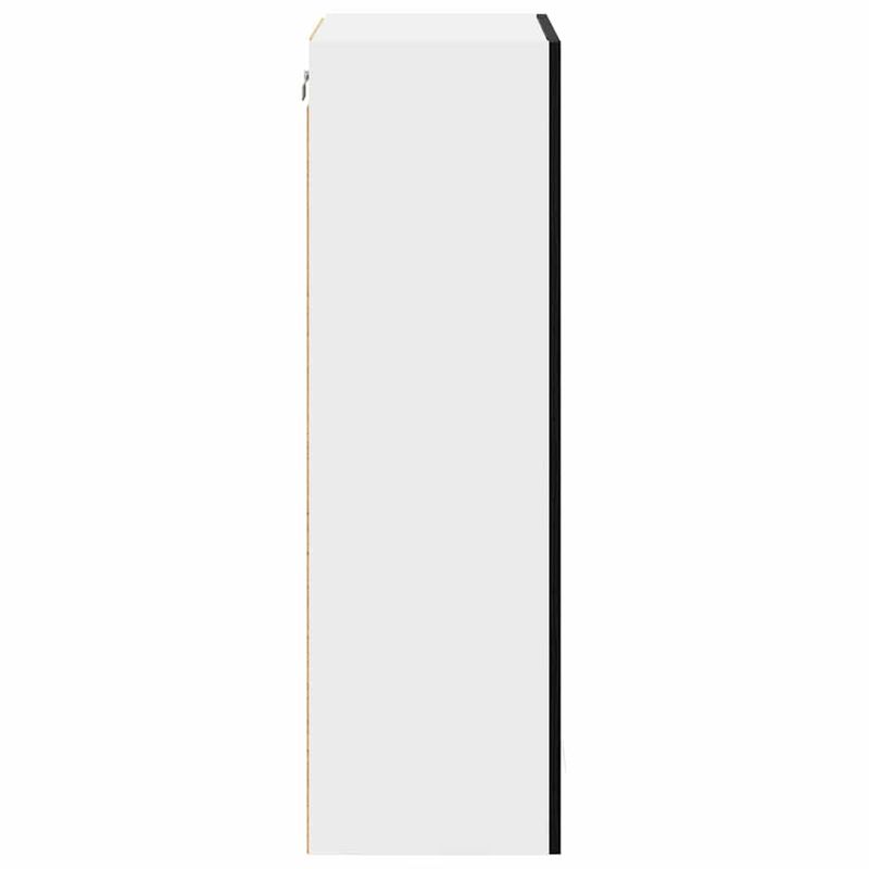 Casa si Gradina - Mobilier - Comode si corpuri - Corpuri bucatarie - Dulap suspendat cu raft Riga Stejar Negru 40 x 31 x 100 cm - Infinity.ro