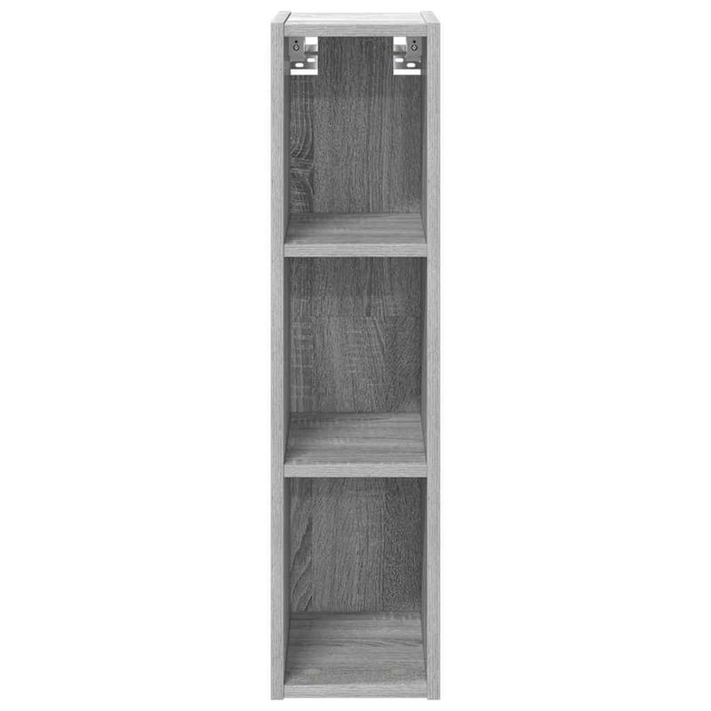 Casa si Gradina - Mobilier - Comode si corpuri - Corpuri bucatarie - Dulap suspendat Riga Gri Sonoma 20 x 29,5 x 80 cm Lemn compozit - Infinity.ro