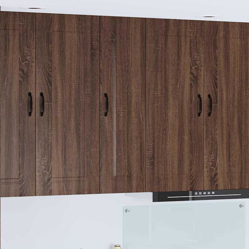 Casa si Gradina - Mobilier - Comode si corpuri - Corpuri bucatarie - Dulap suspendat de bucatarie Stejar inchis 30 x 31 x 100 cm - Infinity.ro