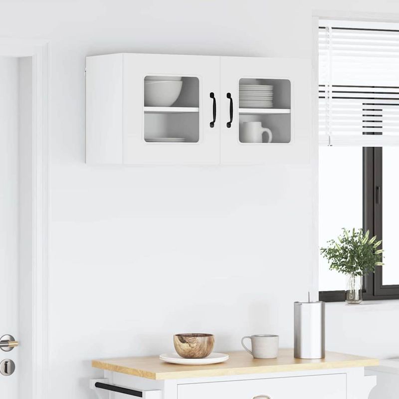 Casa si Gradina - Mobilier - Comode si corpuri - Corpuri bucatarie - Dulap suspendat de bucatarie Alb 40 x 31 x 40 cm Lemn compozit - Infinity.ro
