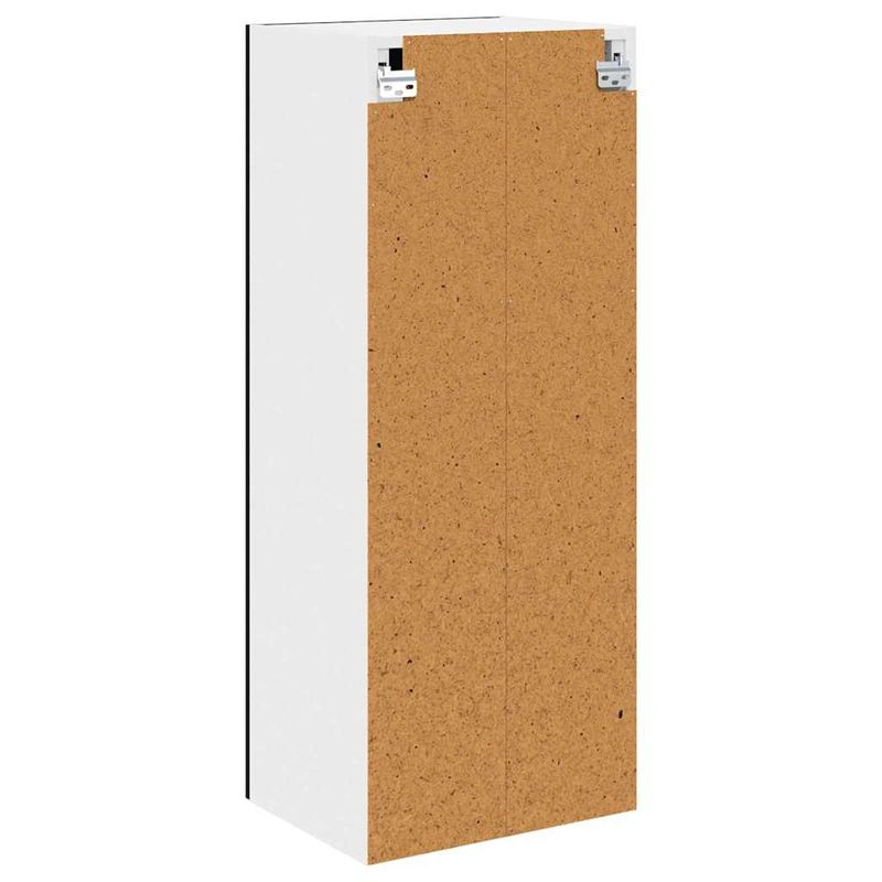 Casa si Gradina - Mobilier - Comode si corpuri - Corpuri bucatarie - Dulap suspendat cu raft Riga Stejar Negru 40 x 31 x 100 cm - Infinity.ro