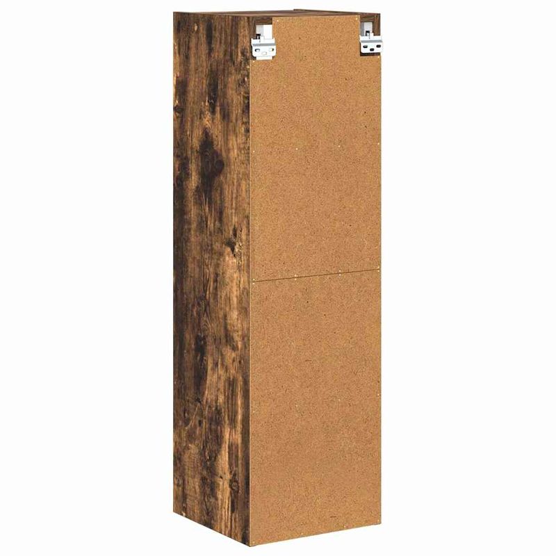 Casa si Gradina - Mobilier - Comode si corpuri - Corpuri bucatarie - Dulap suspendat cu raft Riga Stejar fumuriu 30 x 29,5 x 100 cm - Infinity.ro